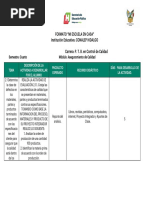 Aseguramiento de La Calidad