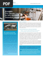 Plasma:: The Ultimate Solution For APC Residue & Hazardous Waste