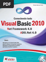 Conociendo Todo Visual Basic 2010, Net Framework 4.0 y ADO - Net 4.0