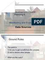 Development Project Planning 6: Monitoring and Evaluation