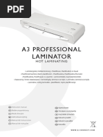 Manual Professional Laminator