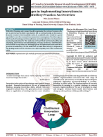 Challenges in Implementing Innovations in Midwifery Practice An Overview