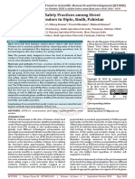 Food Safety Practices Among Street Food Vendors in Diplo, Sindh, Pakistan