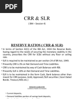 Session. 4. CRR & SLR