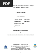 Crack Dept Measurement Using Arduino Project Report Full