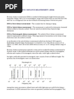 Electromagnetic Distance Measurement - (Edm)