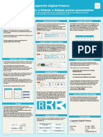 Copywrite Digital Printers Template - A2 Poster