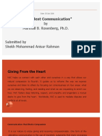 "Nonviolent Communication": by Marshall B. Rosenberg, PH.D