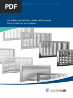 Air Grilles and Diffusion Grilles - NOVA Series: The Best Solution For Your Ventilation