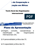 Teoria Geral Das Organizações Internacionais (2020) PDF