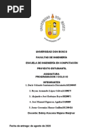 Reporte de Programación