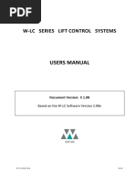 Wittur Mamual W-LC MAN PDF