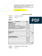 FORMATO - DE.ANALISIS de Costos CRH