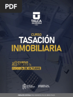 Programa Tasación Inmobiliaria Universidad de Talca PDF