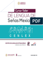 Curso Lengua de Señas Mexicana