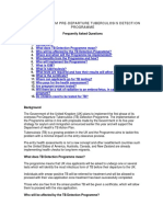 United Kingdom Pre-Departure Tuberculosis Detection Programme