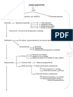 Esquema Juicio Ejecutivo CHILE PDF