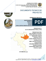 Documento Técnico Mantenimiento 500 KM Vias Alianza de Los 6 Municipios Del Centro Oriente Del Cauca