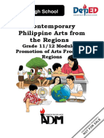 Contemporary Philippine Arts From The Regions: Senior High School