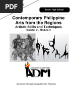 Contemporary Philippine Arts From The Regions: Artistic Skills and Techniques