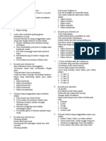 Soal Latihan Semantik Majas & Kata Ulang