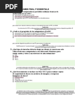 Examen Final It Essentials PDF