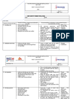 Job Safety Analysis (Jsa) : CONTRACT N° .