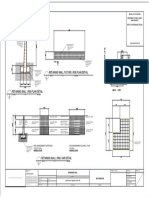 Retaining Wall Footing (RW) Plan Detail: Republic of The Philippines