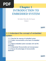 Introduction To Embedded System: MD Hafriz Fikrie Bin MD Hussin Subject