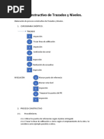 Trazados y Nivel - Proceso Constructivo