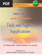 Daily and Nightly Supplications Islamicpdfblogspotcom