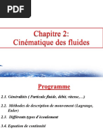 Chapitre 2 (Diapo) - Cinématique Des Fluides