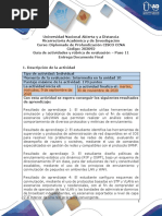 Guía de Actividades y Rúbrica de Evaluacion - Unidad 10 - Paso 11 - Entrega Documento Final