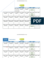 Calendario CURSO ENURM Acelerado 2020-2021 - (Oct - Feb)