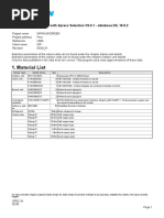 Material List: Produced On 13/11/2020 With Xpress Selection V9.0.1 - Database DIL 16.0.2