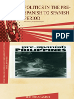 Pre-Spanish and Spanish Period