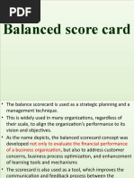 Balancecd Scorecard