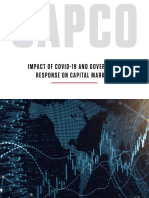 Impact of Covid-19 and Government Response On Capital Markets