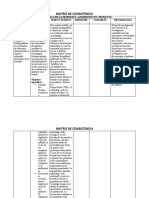 Matriz de Consistencia