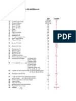 Calculo de Materiales