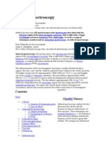 Infrared Spectroscopy: For A Table of IR Spectroscopy Data, See Infrared Spectroscopy Correlation Table