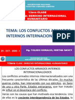 13ava CLASE LOS CONFLICTOS ARMADOS INTERNOS INTERNACIONALIZADOS