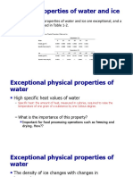 Physical Properties of Water and Ice