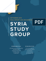 Syria Study Group Final Report