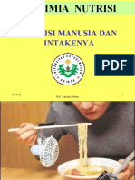 1 - Nutrisi Manusia Dan Perolehannya