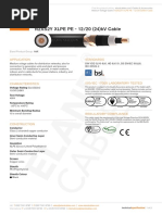 N2xs2y Xlpe Pe 12 20 24 KV Cable