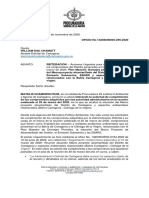 Oficio Procuraduría Ambiental - Noviembre 3 de 2020