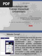 Sistema Cornell - Mapas Cognitivos