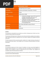 Assessment Brief: Subject Code and Title Assessment Individual/Group Length Learning Outcomes