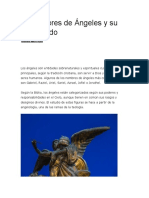 20 Nombres de Ángeles y Su Significado